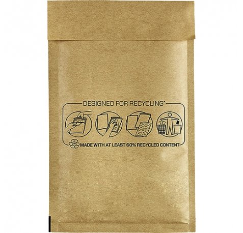 Bankers Box Pack de 100 Bolsas de Burbujas Acolchada - Medida 120x210mm - Burbujas Internas para Amortiguacion - Ideal para Productos Fragiles - Tira Autoadhesiva para Cierre - Dimensiones Internas 12x21cm