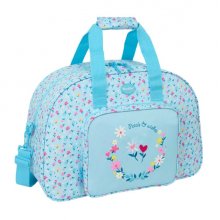 Safta Blackfit8 Petalos Bolsa de Deporte - Bandolera Ajustable - Bolsillo Frontal - Cremallera con Doble Tirador - Tacos en la Base - 48x33x21cm - Color Azul Claro Safta Blackfit8 Petalos Bolsa de Deporte - Bandolera Ajustable - Bolsillo Frontal - Cremallera con Doble Tirador - Tacos en la Base - 48x33x21cm - Color Azul Claro
