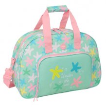 Safta Estrellas Bolsa de Deporte - Bandolera Ajustable - Bolsillo Frontal - Cremallera con Doble Tirador - Tacos en la Base - 48x33x21cm - Color Verde Safta Estrellas Bolsa de Deporte - Bandolera Ajustable - Bolsillo Frontal - Cremallera con Doble Tirador - Tacos en la Base - 48x33x21cm - Color Verde