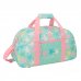 Safta Estrellas Bolsa de Deporte - Bandolera Ajustable - Bolsillo Frontal - Cremallera con Doble Tirador - Tacos en la Base - 50x26x20cm - Color Verde