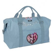 Safta K-Pop Demon Hunters Huntr/X Bolsa de Fin de Semana - Bandolera Ajustable - Bolsillo Frontal - Cremallera Bidireccional - Asas de Mano - 50x29x22cm - Color Azul Claro Safta K-Pop Demon Hunters Huntr/X Bolsa de Fin de Semana - Bandolera Ajustable - Bolsillo Frontal - Cremallera Bidireccional - Asas de Mano - 50x29x22cm - Color Azul Claro