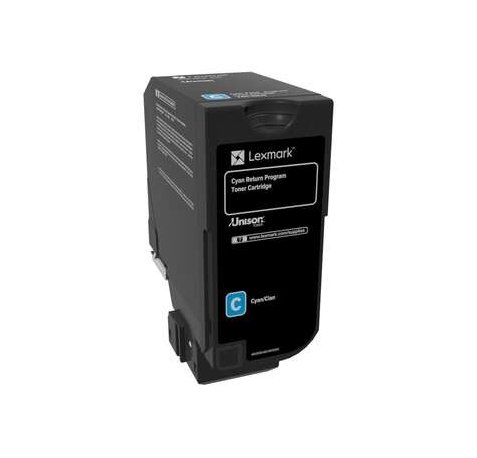 Lexmark CS720 / CS725 / CX725 Cyan Cartucho de Toner Original - 74C20C0