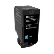 Lexmark CS720 / CS725 / CX725 Cyan Cartucho de Toner Original - 74C2SC0