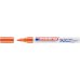 Edding 750 Rotulador Permanente - Punta Redonda - Trazo entre 2 y 4 mm. - Tinta Opaca - Secado Rapido - Color Naranja (10 uds)