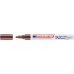 Edding 750 Rotulador Permanente - Punta Redonda - Trazo entre 2 y 4 mm. - Tinta Opaca - Secado Rapido - Color Marron (10 uds)