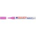 Edding 750 Rotulador Permanente - Punta Redonda - Trazo entre 2 y 4 mm. - Tinta Opaca - Secado Rapido - Color Rosa (10 uds)