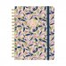Finocam You Agenda de Espiral en Catalan - Anual 2026 - Planificador - Cierre de Goma - Formato E10 - 180x30x220mm - 1 Dia por Pagina - Tematica de Hojas