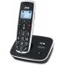 SPC Telefono Fijo Inalambrico para Mayores - Teclas y Numeros Extragrandes - Volumen de Auricular Amplificado - Agenda y 2 Memorias Directas - Identificador de Llamadas y Manos Libres - Pilas Recargables - Version Duo - Color Negro