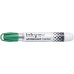 Uni-ball PWB-202 Inkview Marcador de Pizarra Blanca - Punta Conica 1.8-2.2mm - Zona Transparente para Nivel de Tinta - Escritura Brillante y Facil Borrado - Color Verde (12 uds)