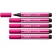 Stabilo Pen 68 MAX Rotulador - Punta de Fibra Biselada - Trazo entre 1-5mm aprox. - Tinta a Base de Agua - Color Rosa (5 uds)