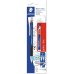 Staedtler Mars Micro Pack de 1 Portaminas 0.5mm + 1 Tubo de 12 Minas - Minas HB - Zona de Agarre de Goma