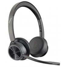 HP Poly Voyager 4320 UC M Auriculares con Microfono Bluetooth - Almohadillas Acolchadas - Controles en Auricular- Color Negro