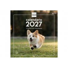 Finocam Cachorros Calendario de Pared - 16 Meses 26/27 - Mes Vista - 300x300mm - Papel de 170g/m2 - Imagenes Tematicas Surtidas - Espacio para Notas Finocam Cachorros Calendario de Pared - 16 Meses 26/27 - Mes Vista - 300x300mm - Papel de 170g/m2 - Imagenes Tematicas Surtidas - Espacio para Notas
