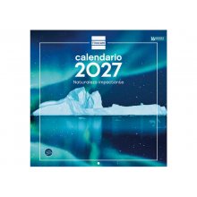 Finocam Naturaleza Calendario de Pared - 16 Meses 26/27 - Mes Vista - 300x300mm - Papel de 170g/m2 - Imagenes Tematicas Surtidas - Espacio para Notas