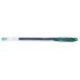 Uni-ball Signo UM-120 Boligrafo de Tinta Gel - Punta de Bola 0.7mm - Tinta Resistente al Agua y Luz - Color Verde (12 uds)