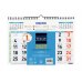 Finocam Color Calendario de Pared - Anual 2027 - Mes Vista - Formato M - 300x210mm - Espiral Doble - Papel de 120g/m2 - Numeros Grandes - Color Azul y Blanco