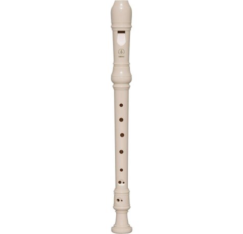 Yamaha YRS-23 Flauta Dulce - Fabricada en Plastico - Ideal para los mas Pequeños - Incluye Funda - Color Marfil