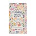 Finocam Talkual Calendario de Pared - Anual 2027 - Mes Vista - 210x360mm - Espiral Doble - Papel de 135g/m2 - Espacio para Escribir - Ilustraciones Surtidas