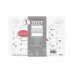 Finocam Trendy Chic Calendario con Iman - Anual 2027 - Mes Vista - Formato S - 210x150mm - Encolado - Papel de 120g/m2 - Espacio para Escribir - Color Blanco