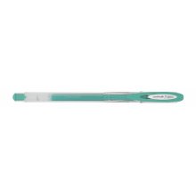 Uni-ball UM-120AC Signo Angelic Boligrafo de Tinta Gel - Punta de Bola 0.7mm - Tinta Resistente al Agua y Luz - Escribe en Papel Negro y Blanco - Color Verde (12 uds)