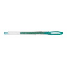 Uni-ball Signo Sparkling UM-120SP Boligrafo de Tinta Gel - Punta de Bola 1mm - Tinta Pigmentada Resistente al Agua y a la Luz - Efecto Purpurina - Color Verde (12 uds)