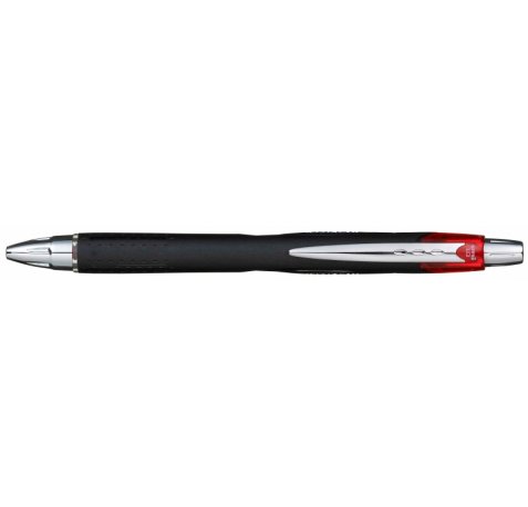 Uni-ball JetStream SXN-210 Boligrafo Retractil - Punta de Bola 1mm - Tinta Resistente al Agua y Luz - Secado Instantaneo - Color Rojo (12 uds)