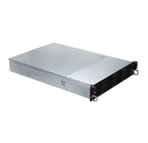 Unykach Servidor 2U Rack 12 Bahias Hot Swap - Tamaños de Disco Soportados 2.5", 3.5" - Placas Base Compatibles EEB, CEB, ATX, MicroATX - USB-A 2.0
