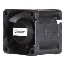 Unykach Server Ventilador 40mm de Doble Bola - Velocidad Max. 6000rpm - Conector de 4 Pines con Control de Temperatura - Color Negro Unykach Server Ventilador 40mm de Doble Bola - Velocidad Max. 6000rpm - Conector de 4 Pines con Control de Temperatura - Color Negro