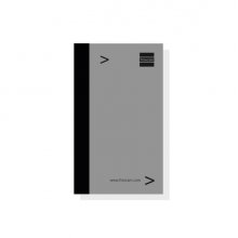 Finocam Bloc de Notas para Agendas Duo - Formato E3 - 79x5x127mm - Color Gris Finocam Bloc de Notas para Agendas Duo - Formato E3 - 79x5x127mm - Color Gris