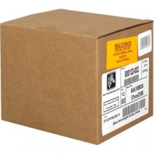 Zebra ZipShip 2300 Pack de 12 | Cintas de transferencia termica original - cintas de cera - nucleo ancho longitud