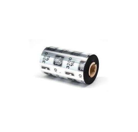 Zebra 3200 Pack de 12 | Cintas de transferencia termica original - cintas de cera/resina - nucleo ancho longitud