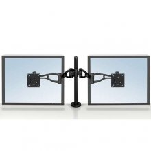 Fellowes Professional Series Brazo Doble para Monitor - Ajustable en Altura - Regulable en Profundidad - Regulable en Inclinacion - Hasta 10kg - Color Negro Fellowes Professional Series Brazo Doble para Monitor - Ajustable en Altura - Regulable en Profundidad - Regulable en Inclinacion - Hasta 10kg - Color Negro
