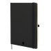 Finocam Nexo Cuaderno de Tapa Blanda - 72 Hojas - Formato B5 - 176x250mm - Papel Crema de 80g/m2 - Liso - Bolsillo Interior - Cierre con Goma - Hojas Microperforadas - Color Negro