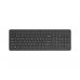 HP 225 Teclado Inalambrico 2.4GHz - 12 Atajos Fn Integrados - Indicadores LED Bloq Num, Bloq Mayus y Bateria - Autonomia hasta 16 Meses - Color Negro