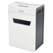 Leitz IQ Protect Premium 10x Destructora - Super Silenciosa y Compacta - Papelera Extraible - Tritura 10 Hojas - Capacidad Papelera 18L - Corte en Particulas Din P4 - Color Blanco