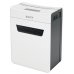 Leitz IQ Protect Premium 4M Destructora de Papel Manual Micro Corte P-5 - Destruye hasta 4 Hojas - Ultrasilenciosa - Papelera de 14L - Color Blanco/Gris