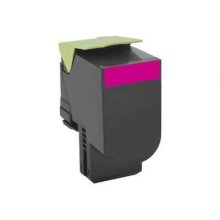 Lexmark CX410 / CX510 Magenta Cartucho de Toner Original - 80C2HM0 / 80C2HME / 802HM