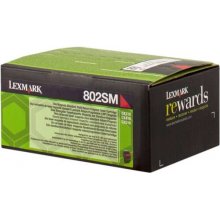 Lexmark CX310 / CX410 / CX510 Magenta Cartucho de Toner Original - 80C2SM0 / 80C2SME / 802SM