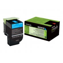 Lexmark CX510 Cyan Cartucho de Toner Original - 80C2XC0 / 80C2XCE / 802XC