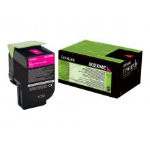 Lexmark CX510 Magenta Cartucho de Toner Original - 80C2XM0 / 80C2XME / 802XM