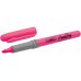 Bic Highlighter Grip Marcador Fluorescente - Tinta con Base de Agua - Punta Biselada - Trazo entre 1.60 y 3.30 mm - Color Rosa (12 uds)