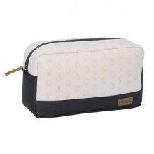 Safta Miffy Mum Moon Neceser de 4.05L - Compartimento con Cremallera - Material Reciclable - Repele el Agua - 280x90x160mm - Color Blanco y Negro