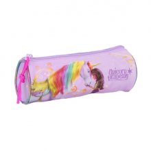 Safta Unicorn Academy Portatodo - Tirador Facil de Abrir - 1L - 200x70x70mm - Color Rosa
