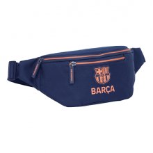 Safta F.C.Barcelona 2Âª Equipacion Bolsa de Cintura - Cremallera - Cintas Ajustables - 2.49L - Material Resistente - 230x90x120mm - Color Azul Marino