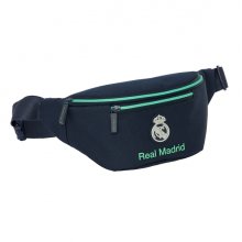 Safta Real Madrid 2Âª Equipacion 25/26 Bolsa de Cintura - Cremallera - Cintas Ajustables - 2.49L - 230x90x120mm - Color Azul Marino