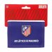 Safta Atletico de Madrid Billetera - Cabecera para Colgar - Cierre con Velcro - Compartimentos Internos - Bolsillo con Cremallera - 125x10x95mm - Color Azul Marino