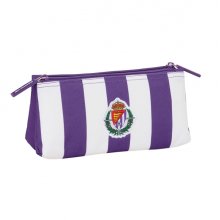 Safta Real Valladolid Neceser Compacto de 2L - 2 Compartimentos con Cremallera - 220x80x100mm - Color Morado