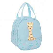 Safta Sophie la Girafe Dreams Neceser Termo de 5.85L - Interior Forrado en Aluminio - Repelente al Agua - Asa Superior - 190x140x220mm - Color Azul Claro