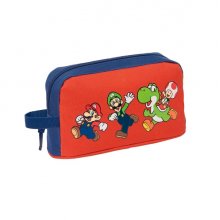 Safta Super Mario Mamma Mia Portadesayunos Termico de 1.7L - Interior Forrado en Aluminio - 215x65x120mm - Color Rojo y Azul