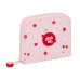 Safta Glowlab Frutitas Monedero con Billetera - Compartimento para Billetes y Tarjetas - Cierre Magnetico en Solapa - Compartimento con Cremallera - 0.10L - 110x20x95mm - Color Rosa